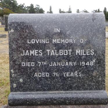 MILES James Talbot -1948
