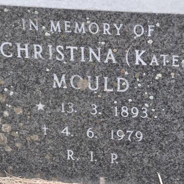 MOULD Christina 1893-1979