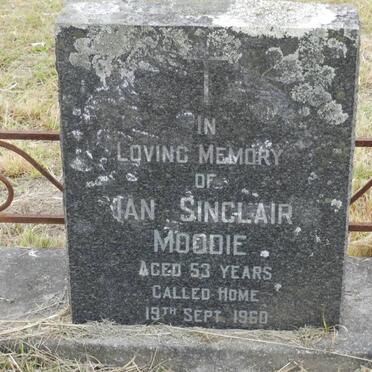 MOODIE Ian Sinclair -1960 