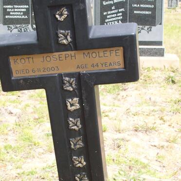 MOLEFE Koti Joseph -2003
