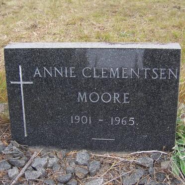 MOORE Annie Clementsen 1901-1965