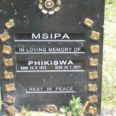 MSIPA Phikiswa 1973-2011
