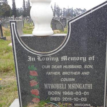 MTYWARU Mthobeli Msingathi 1968-2011