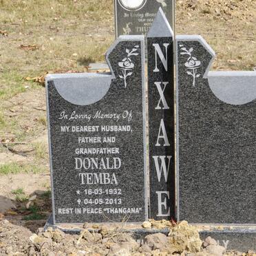 NXAWE Donald Temba 1932-2013