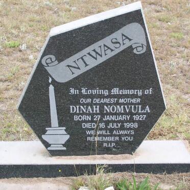 NTWASA Dinah Nomvula 1927-1998