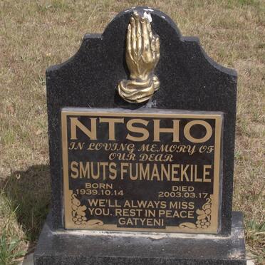 NTSHO Smuts Fumanekile 1939-2003