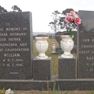 NTAMO William 1914-1996 &amp; Baby Tuse 1930-2000
