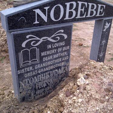 NOBEBE Ntombikudala Rina 1938-2012