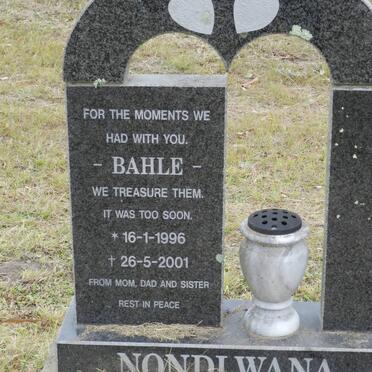 NONDIWANA Bahle 1996-2001