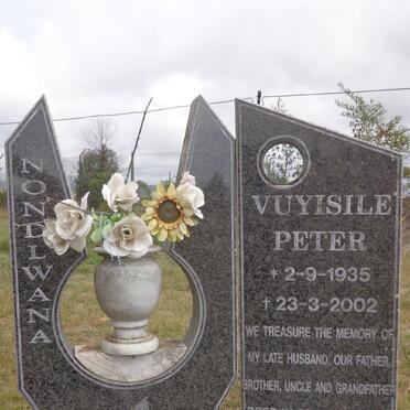 NONDLWANA Vuyisile Peter 1935-2002