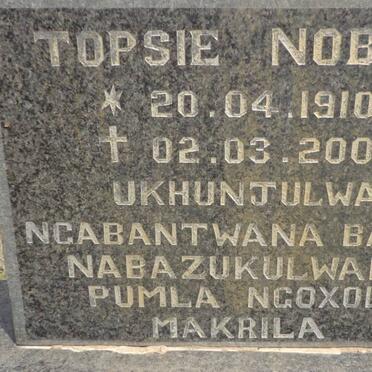 NOBOM Topsie 1910-2001