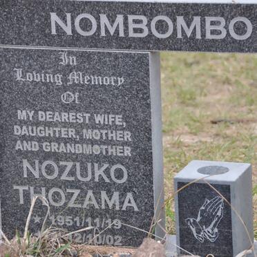 NONBOMBO Nozuko Thozama 1951-2012
