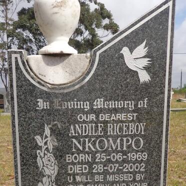 NKOMPO Andile Riceboy 1969-2002