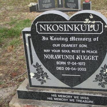 NKOSINKULU Norawundi Nugget 1972-2003