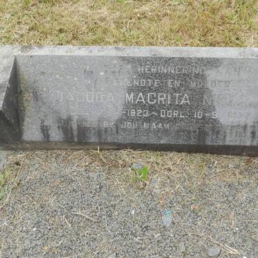 NIEMAND Jacoba Magrieta 1923-1977