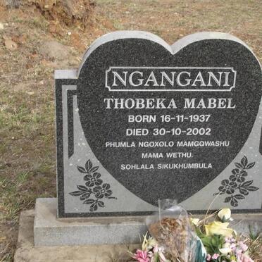 NGANGANI Thobeka Mabel 1937-2002