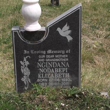 NGINDANA Nodabepi Elizabeth 1940-2011