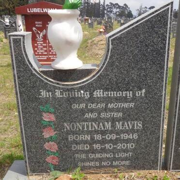 NGCETE Nontinam Mavis 1946-2010