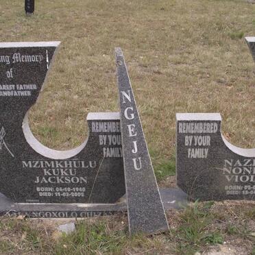 NGEJU Mzimkhulu Kuku Jackson 1940-2002 &amp; Naziwe Nonene Violet 1936-2008