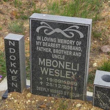 NDOKWENI Mboneli Wesley 1969-2011