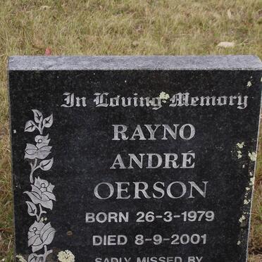 OERSON Rayno André 1979-2001