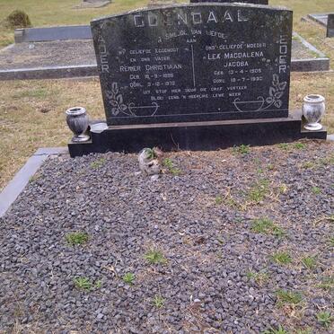 ODENDAAL Renier Christiaan 1896-1972 &amp; Lea Magdalena Jacoba 1905-193?