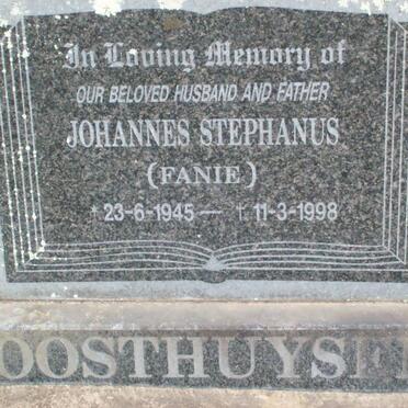 OOSTHUYSEN Johannes Stephanus 1945-1998