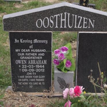 OOSTHUIZEN Owen Abraham 1944-2012