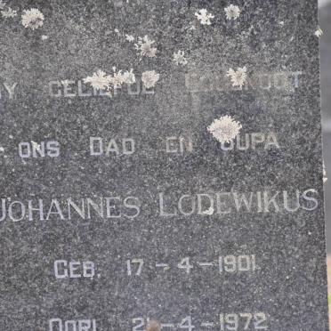 PRETORIUS Johannes Lodewikus 1901-1972