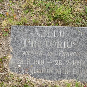 PRETORIUS Albert 1907-1994 &amp; Nellie 1910-1992 :: FINLAYSON Francis 1945-1984