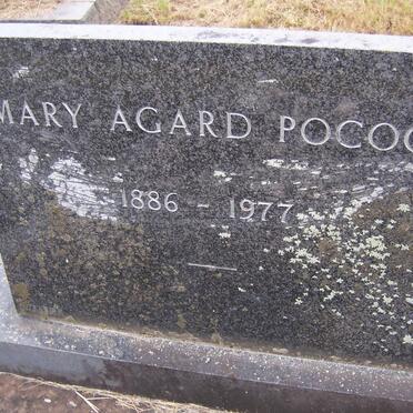 POCOCK Mary Agard 1886-1977