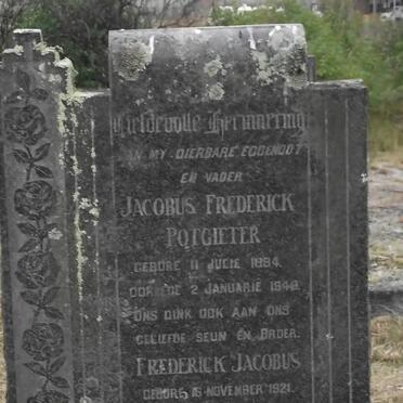 POTGIETER Jacobus Frederick 1894-1948 :: Frederick Jacobus 1921-1944