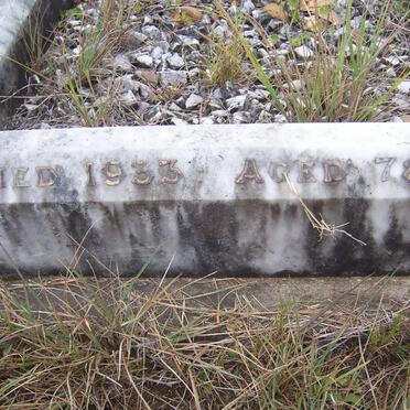 POLLARD William Henry - 1933 