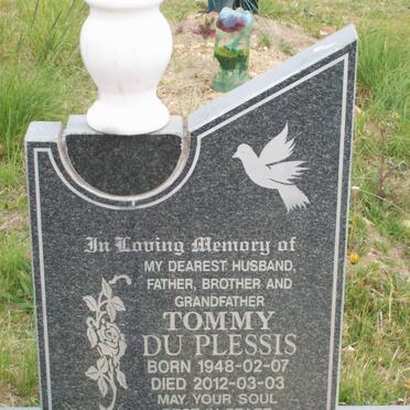 PLESSIS Tommy, du 1948-2012