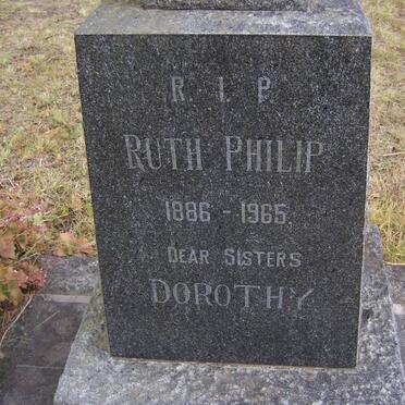 PHILIP Ruth 1886-1965 