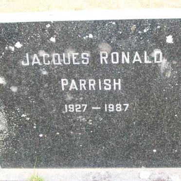 PARRISH Jacques Ronald 1927-1987