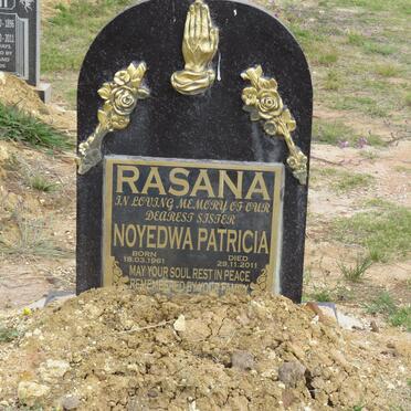 RASANA Noyedwa Patricia 1961-2011
