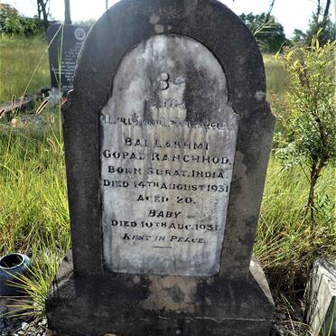 RANCHHOD Ballakhmi Gopad -1931 :: RANCHHOD Baby -1931