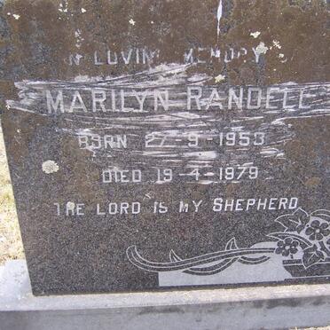 RANDELL Marilyn 1953-1979