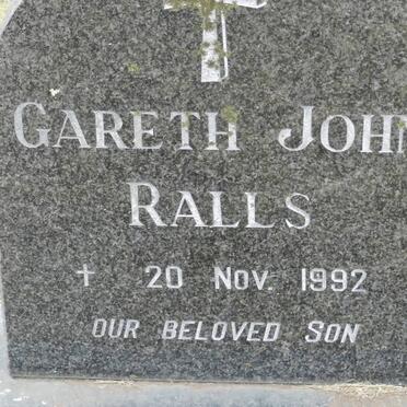 RALLS Gareth John -1992