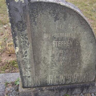RENSBURG Stephan S.,van 1894-1952