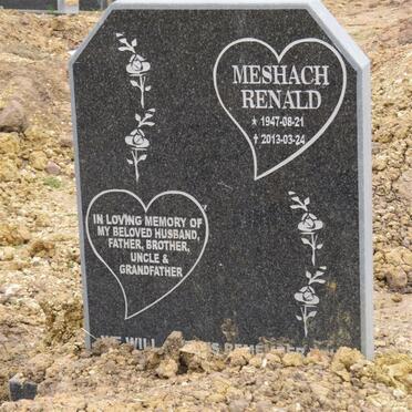 RENALD Meshach 1947-2013