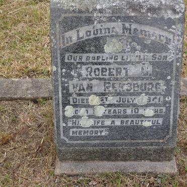 RENSBURG Robert G., van -1941