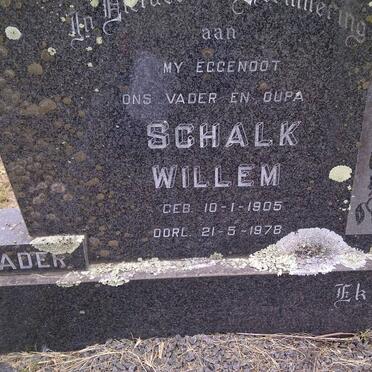 RENSBURG Schalk Willem, Jansen 1905-1978 &amp; Aletta Evelyn 1911-1999
