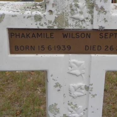 SEPTEMBER Phakamile Wilson 1939-2001