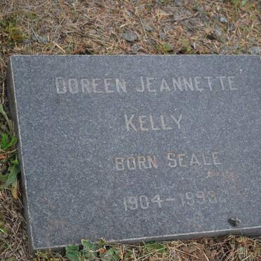 KELLY Doreen Jeannette nee SEALE 1904-1993