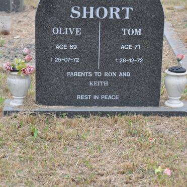 SHORT Tom -1972 &amp; Olive -1972