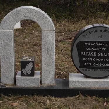 SHOBA James Maqaku 1914-1990 &amp; Patase Selina 1923-2003