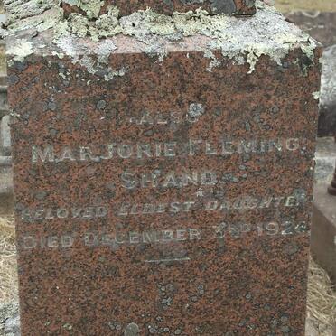 SHAND Marjorie Fleming -1928