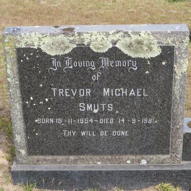 SMUTS Trevor Michael 1954-1981